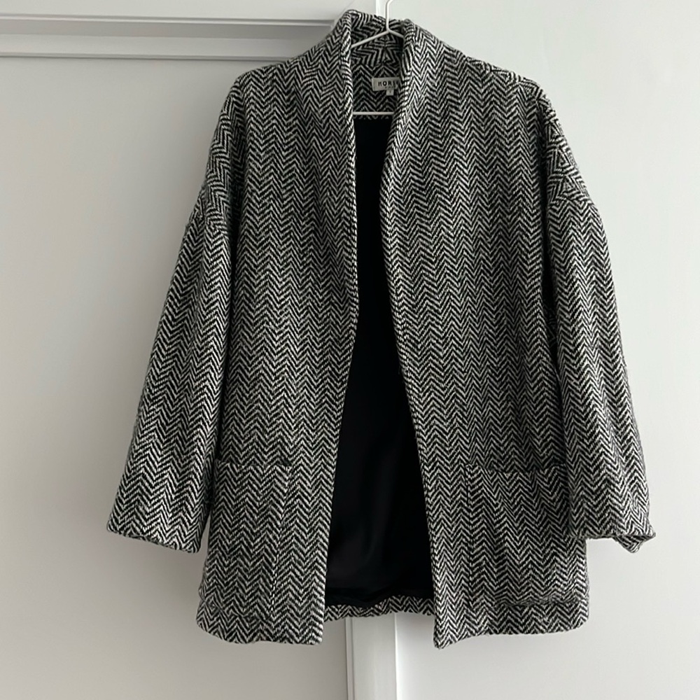 Horses Atelier Patch Pocket Jacket (Charcoal)